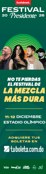Festival Presidente 2026 — Lateral izquierdo